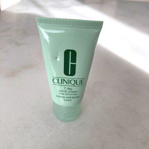 3/$20 - New! Clinique 7 day scrub cream, face scrub exfoliant (travel size)